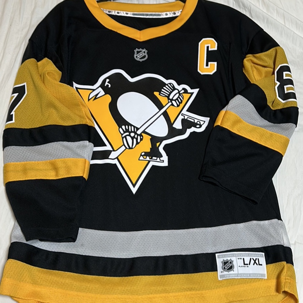 L/XL #87 Pittsburgh Penguins Jersey